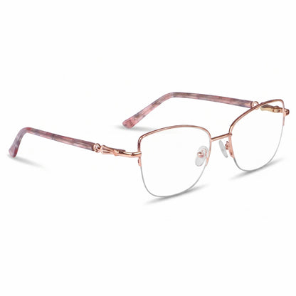 Fiore 22117 eyeglasses in gold – three-quarter view