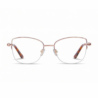 Fiore 22117 cat-eye metal reading glasses, gold frame · ReFramed, photo 1 of 19