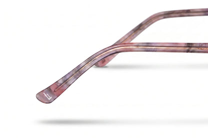 Fiore 22117 eyeglasses in gold – temple logo detail