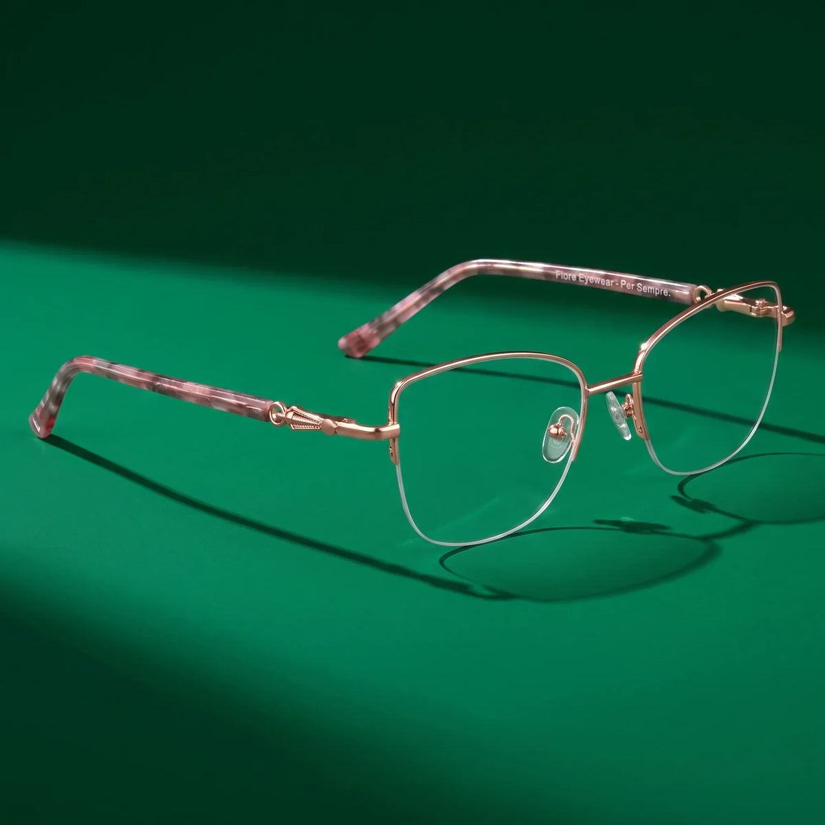 Fiore 22117 cat-eye metal reading glasses, gold frame · ReFramed, photo 6 of 19