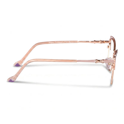Fiore 3837 eyeglasses in pink gold – side view