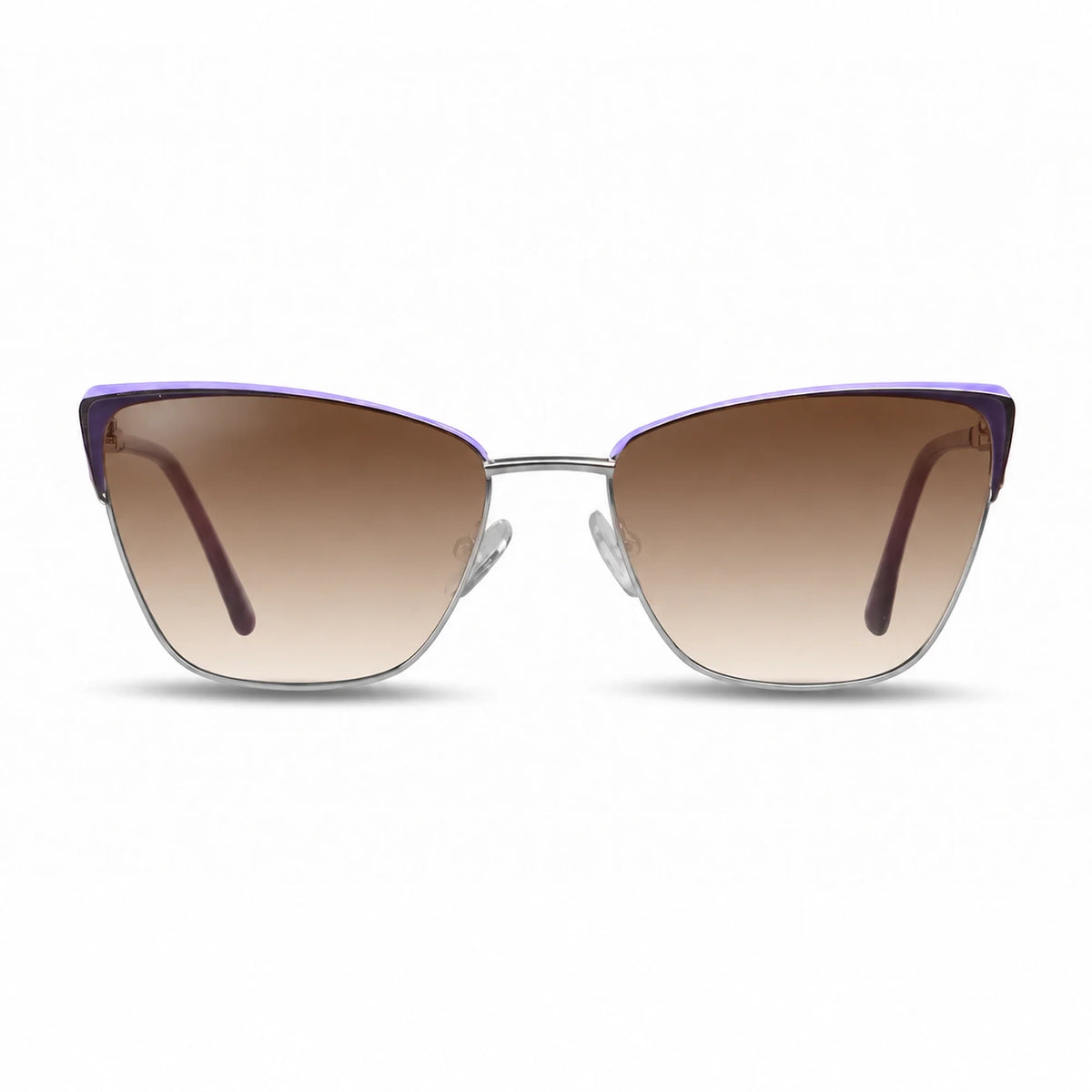 Fiore 3839 cat eye sunglasses, purple steel frame · ReFramed, photo 22 of 36 | Polarized UV400