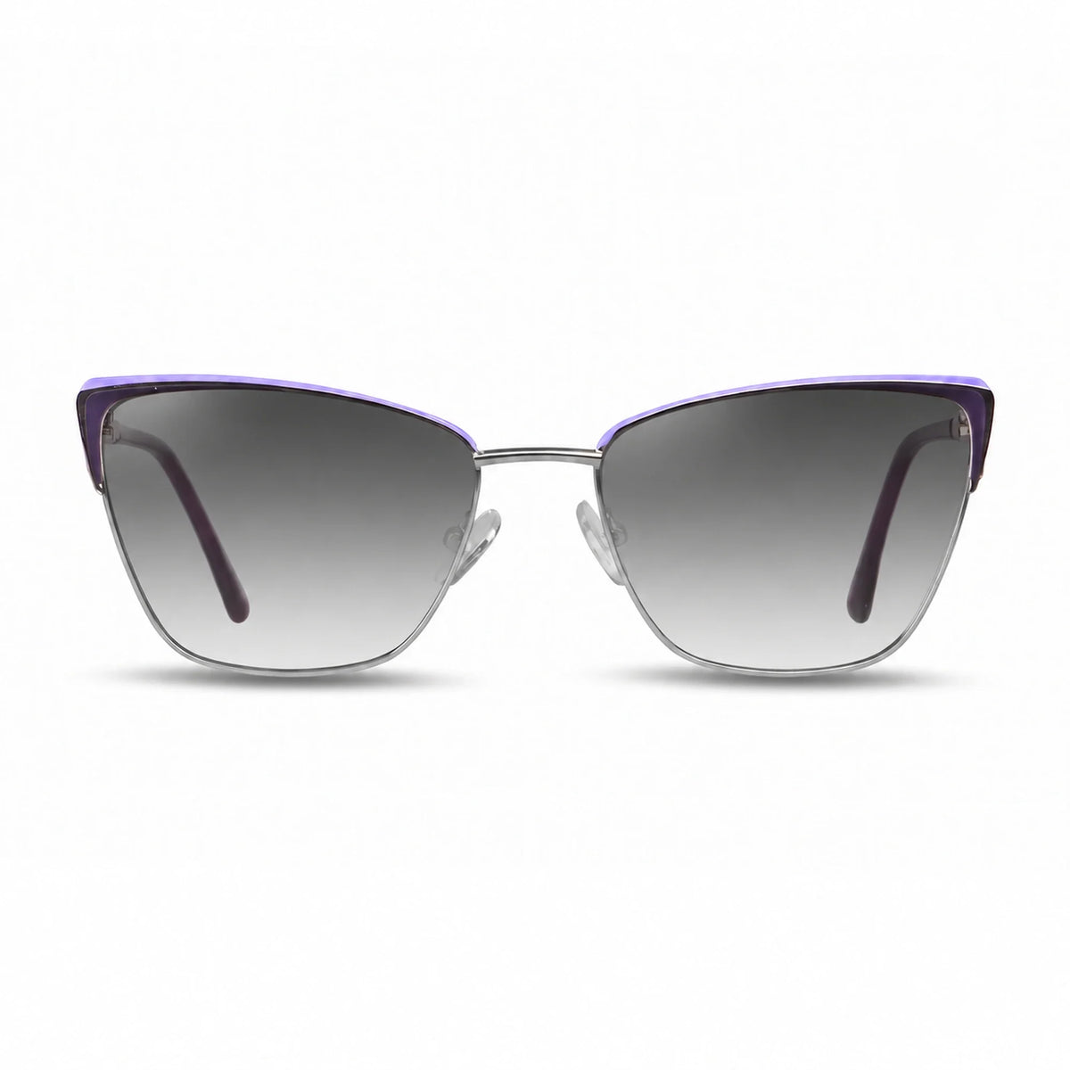 Fiore 3839 cat eye sunglasses, purple steel frame · ReFramed, photo 19 of 36 | Polarized UV400