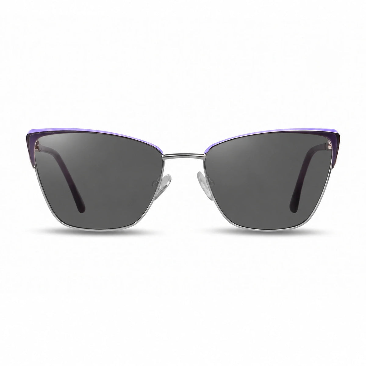 Fiore 3839 cat eye sunglasses, purple steel frame · ReFramed, photo 1 of 36 | Polarized UV400