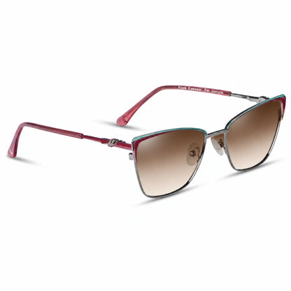 Fiore 3839 cat eye sunglasses, red steel frame · ReFramed, photo 23 of 36 | Polarized UV400