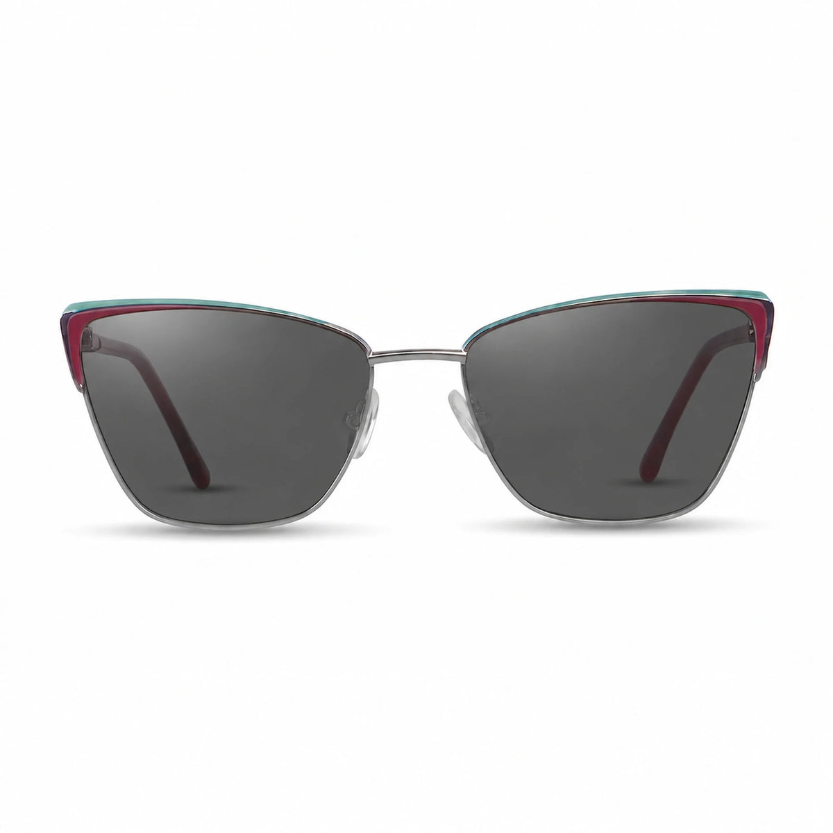 Fiore 3839 cat eye sunglasses, red steel frame · ReFramed, photo 1 of 36 | Polarized UV400
