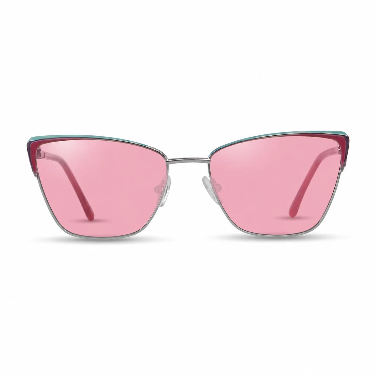 Fiore 3839 cat eye sunglasses, red steel frame · ReFramed, photo 13 of 36 | Polarized UV400
