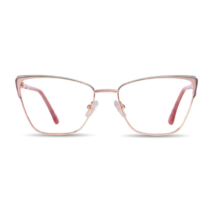 Fiore 3839 eyeglasses in pink gold – front view