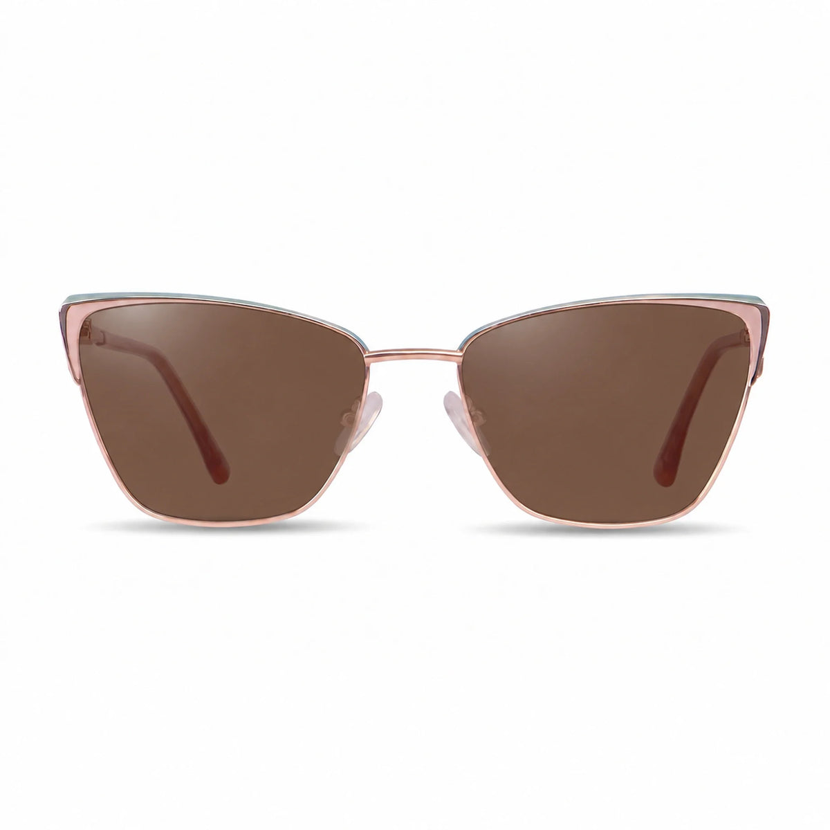 Fiore 3839 cat eye sunglasses, pink steel frame · ReFramed, photo 4 of 36 | Polarized UV400