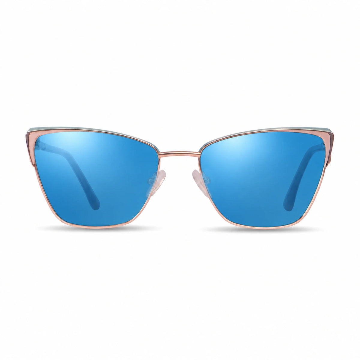 Fiore 3839 cat eye sunglasses, pink steel frame · ReFramed, photo 25 of 36 | Polarized UV400