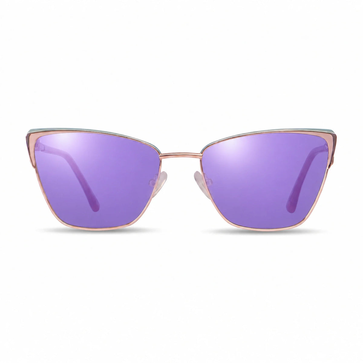 Fiore 3839 cat eye sunglasses, pink steel frame · ReFramed, photo 34 of 36 | Polarized UV400