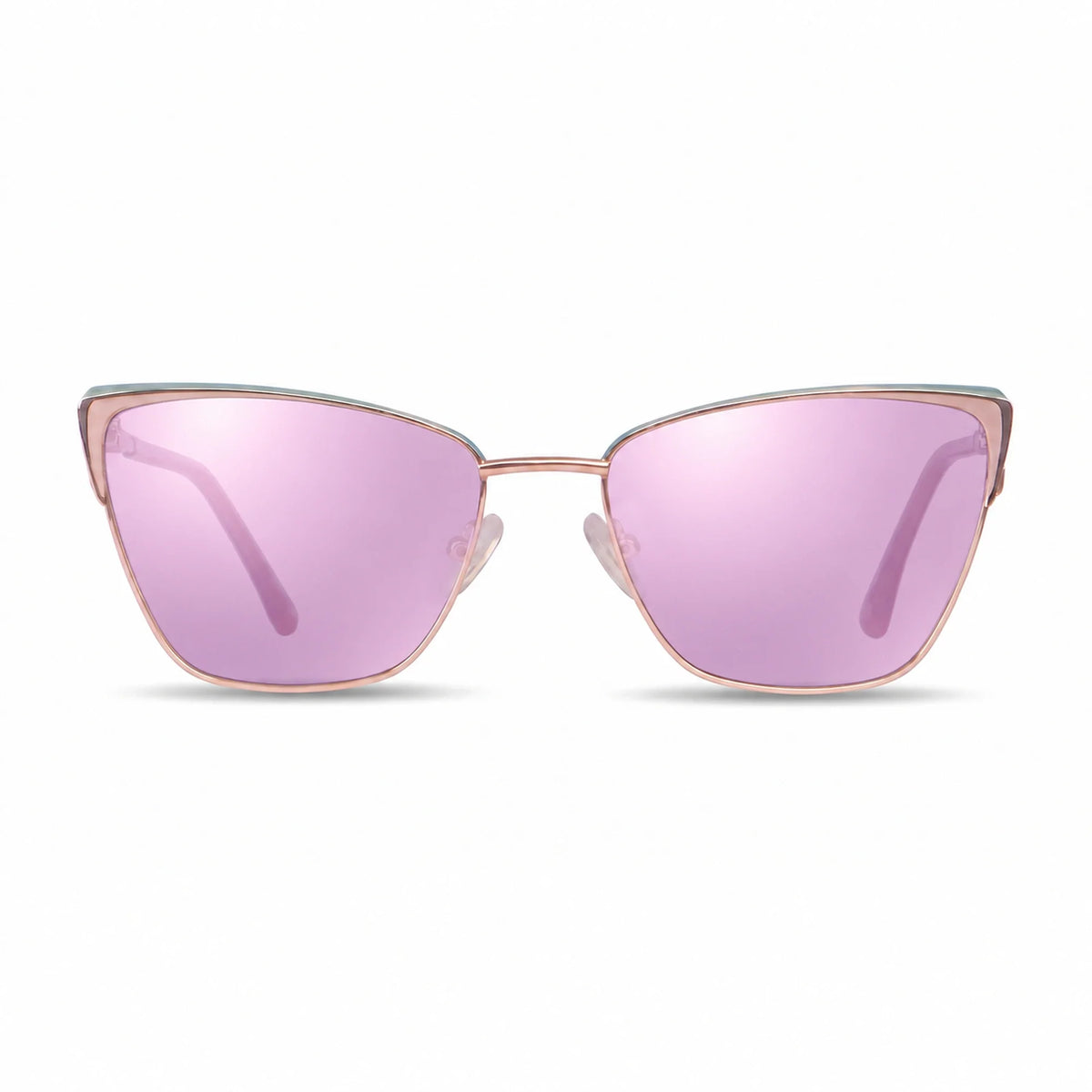 Fiore 3839 cat eye sunglasses, pink steel frame · ReFramed, photo 31 of 36 | Polarized UV400