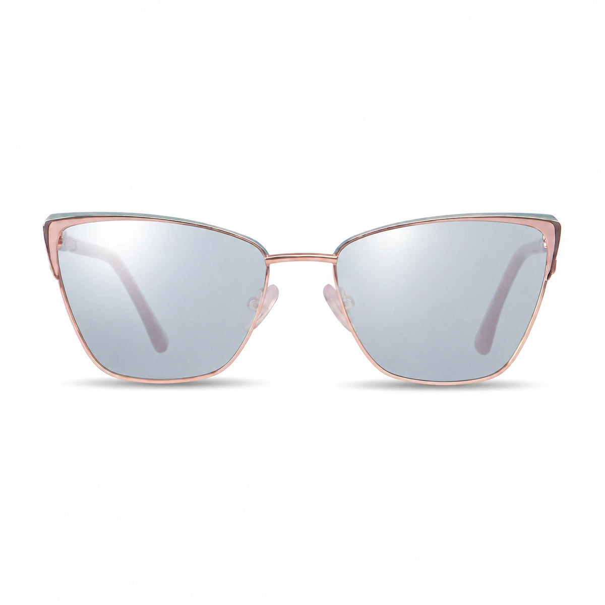Fiore 3839 cat eye sunglasses, pink steel frame · ReFramed, photo 28 of 36 | Polarized UV400