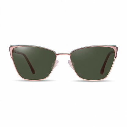 Fiore 3839 cat eye sunglasses, pink steel frame · ReFramed, photo 7 of 36 | Polarized UV400