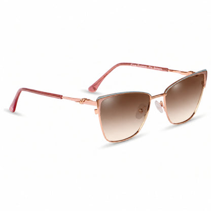 Fiore 3839 cat eye sunglasses, pink steel frame · ReFramed, photo 23 of 36 | Polarized UV400