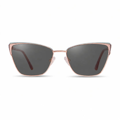 Fiore 3839 cat eye sunglasses, pink steel frame · ReFramed, photo 1 of 36 | Polarized UV400