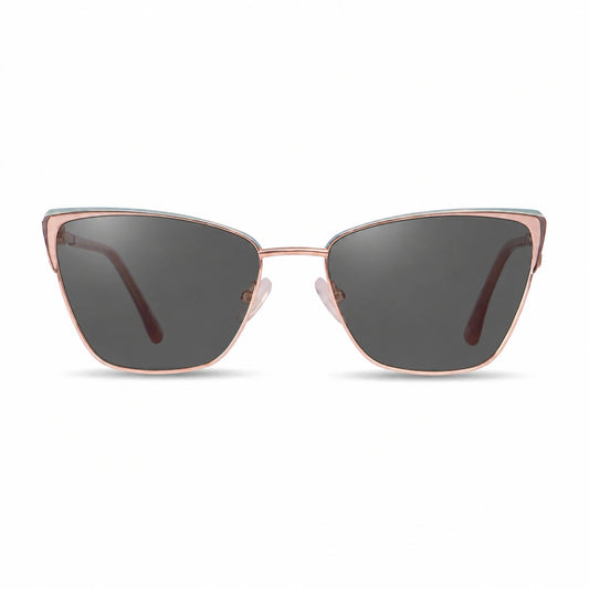 Fiore 3839 cat eye sunglasses, pink steel frame · ReFramed, photo 1 of 36 | Polarized UV400