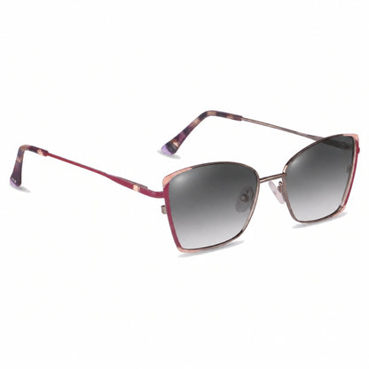 Fiore 3916 square cat eye sunglasses, silver steel frame · ReFramed, photo 20 of 36