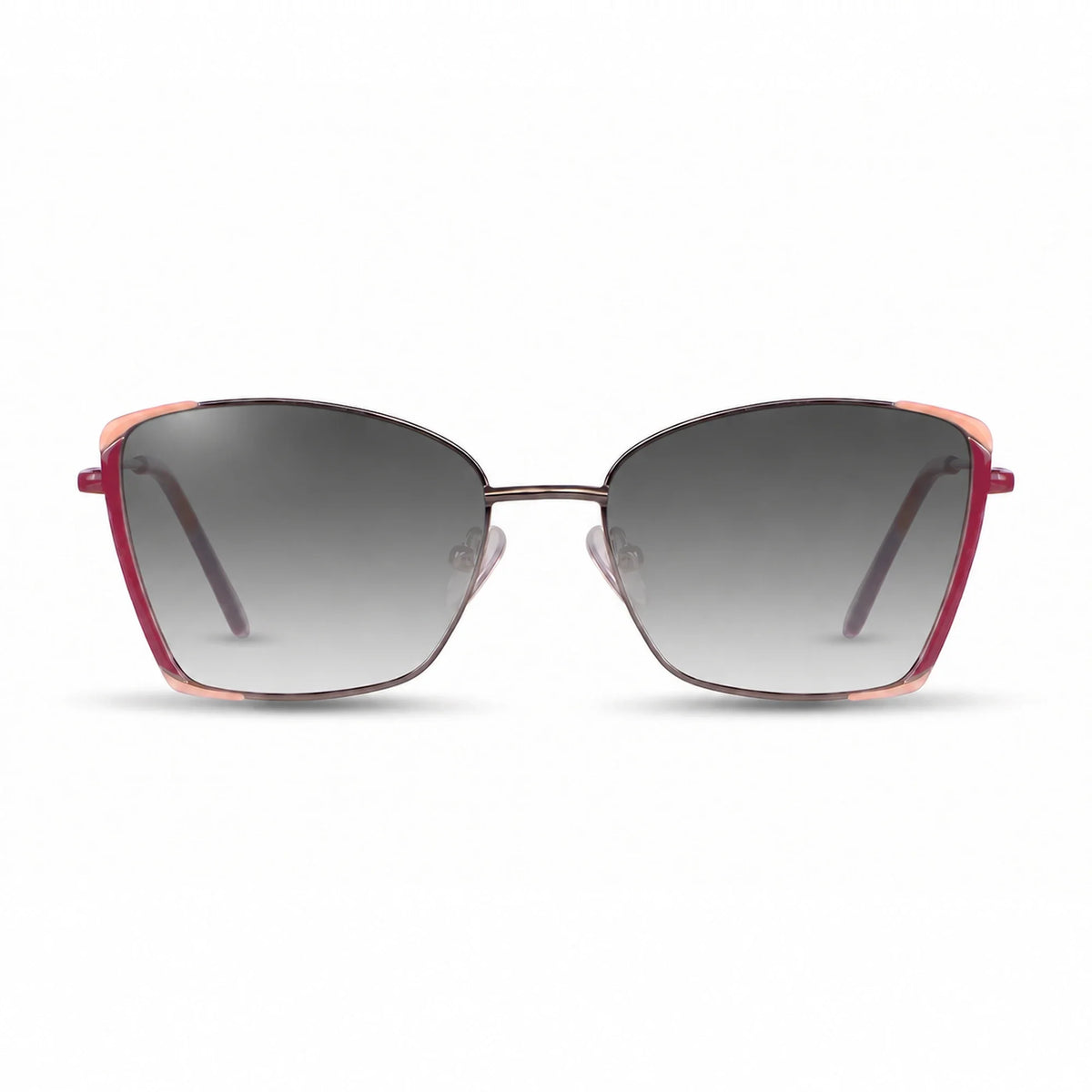 Fiore 3916 square cat eye sunglasses, silver steel frame · ReFramed, photo 19 of 36