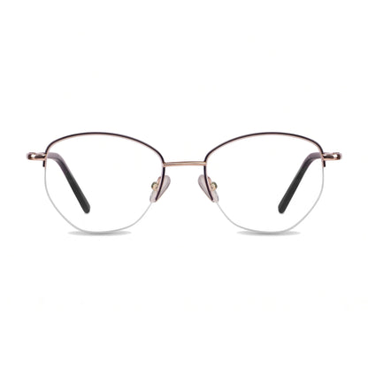 Fiore 3921 eyeglasses in black gold – front view