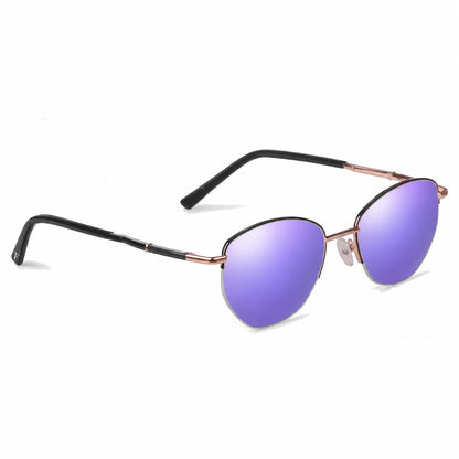 Fiore 3921 cat eye sunglasses, black steel frame · ReFramed, photo 35 of 36 | Polarized UV400