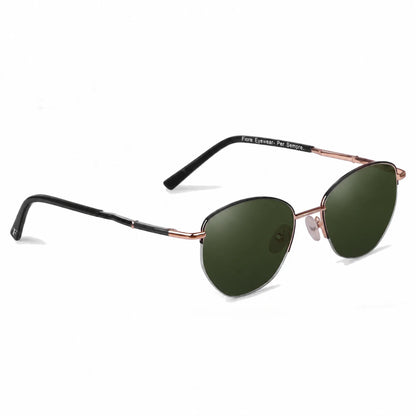 Fiore 3921 cat eye sunglasses, black steel frame · ReFramed, photo 8 of 36 | Polarized UV400