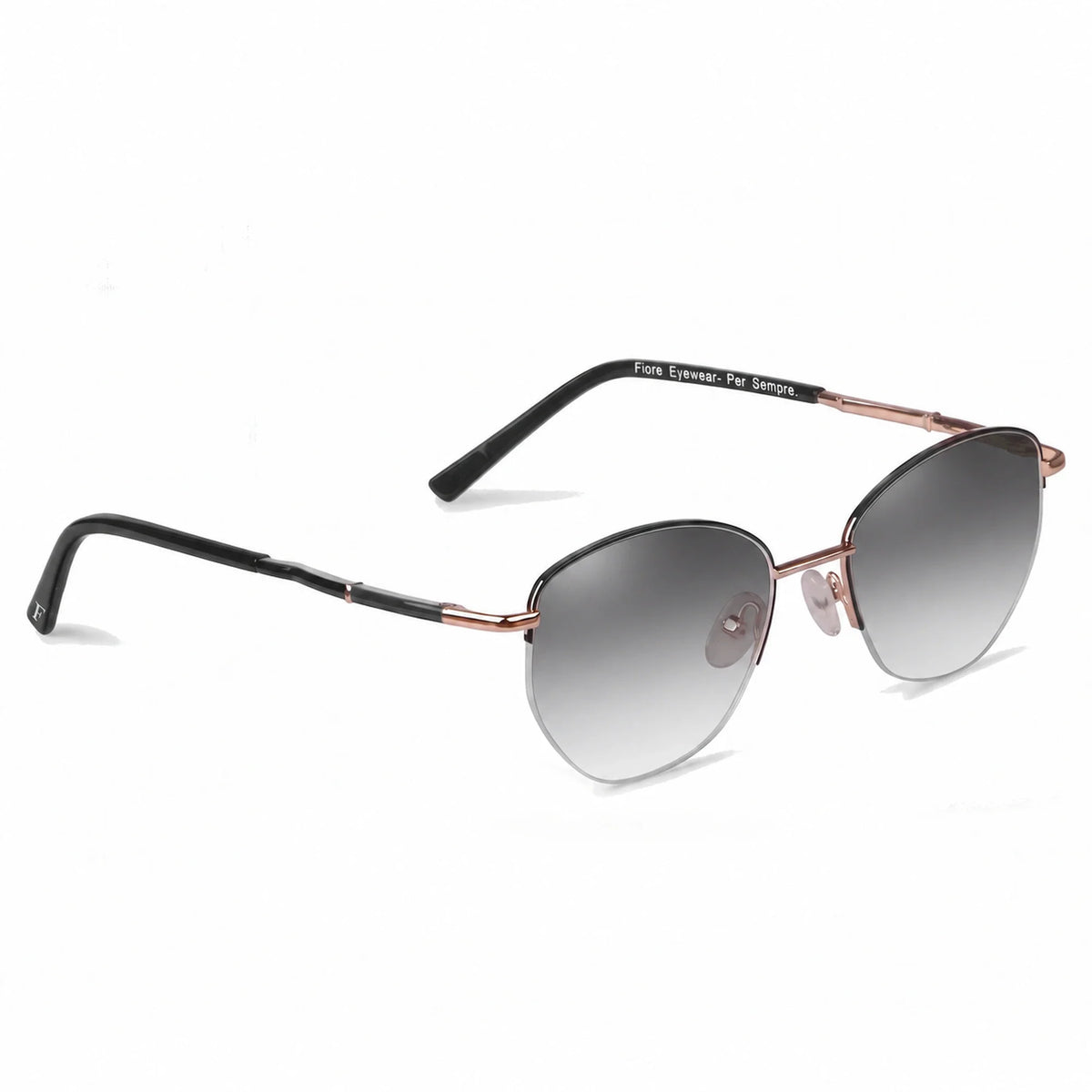 Fiore 3921 cat eye sunglasses, black steel frame · ReFramed, photo 20 of 36 | Polarized UV400