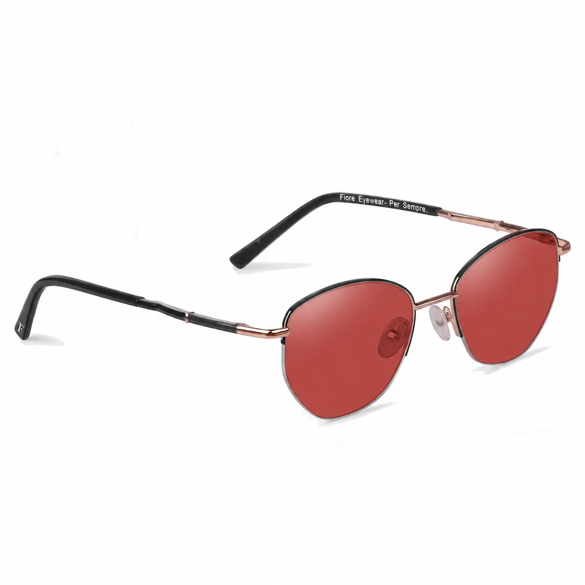 Fiore 3921 cat eye sunglasses, black steel frame · ReFramed, photo 17 of 36 | Polarized UV400