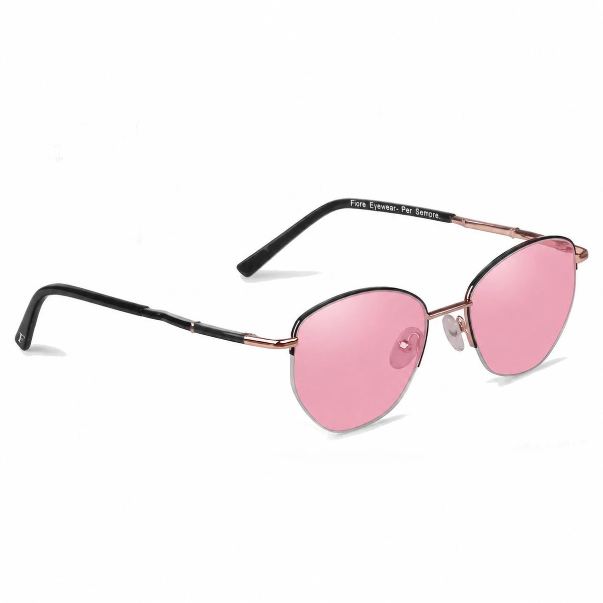 Fiore 3921 cat eye sunglasses, black steel frame · ReFramed, photo 14 of 36 | Polarized UV400