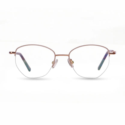Fiore 3921 eyeglasses in grey brown – front view