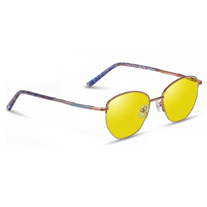 Fiore 3921 cat eye sunglasses, gray steel frame · ReFramed, photo 11 of 36 | Polarized UV400