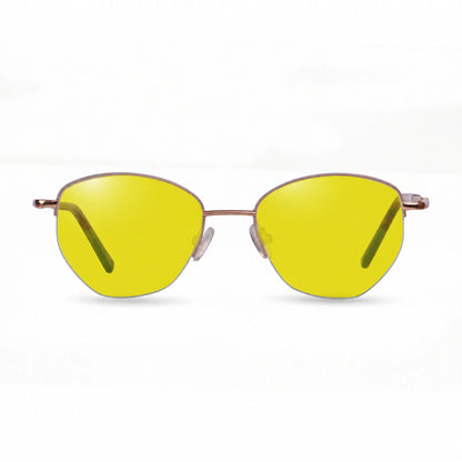 Fiore 3921 cat eye sunglasses, gray steel frame · ReFramed, photo 10 of 36 | Polarized UV400