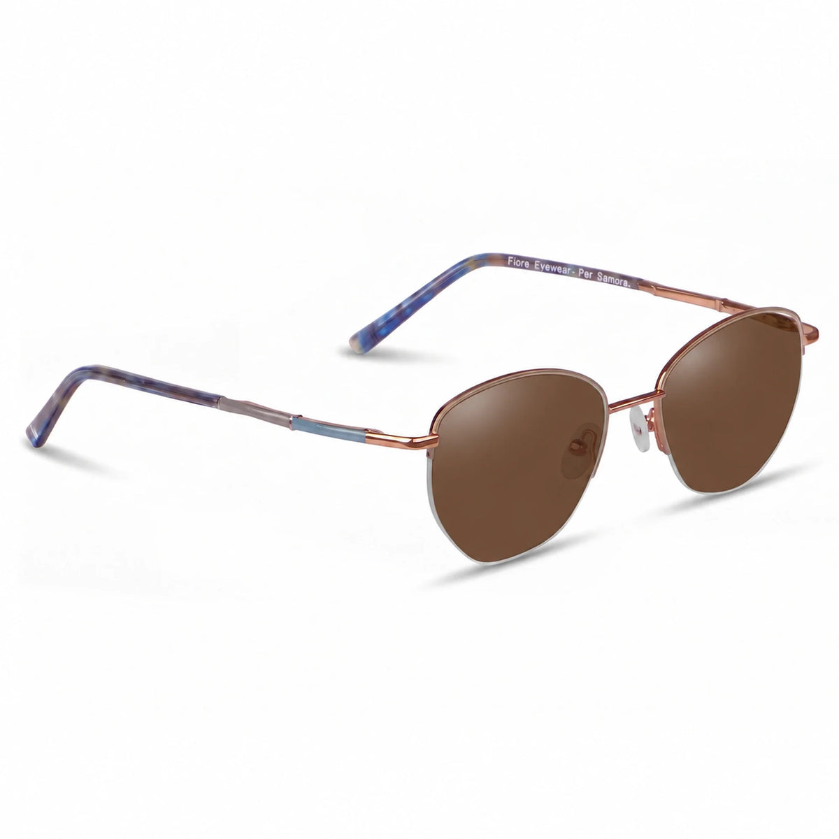 Fiore 3921 cat eye sunglasses, gray steel frame · ReFramed, photo 5 of 36 | Polarized UV400
