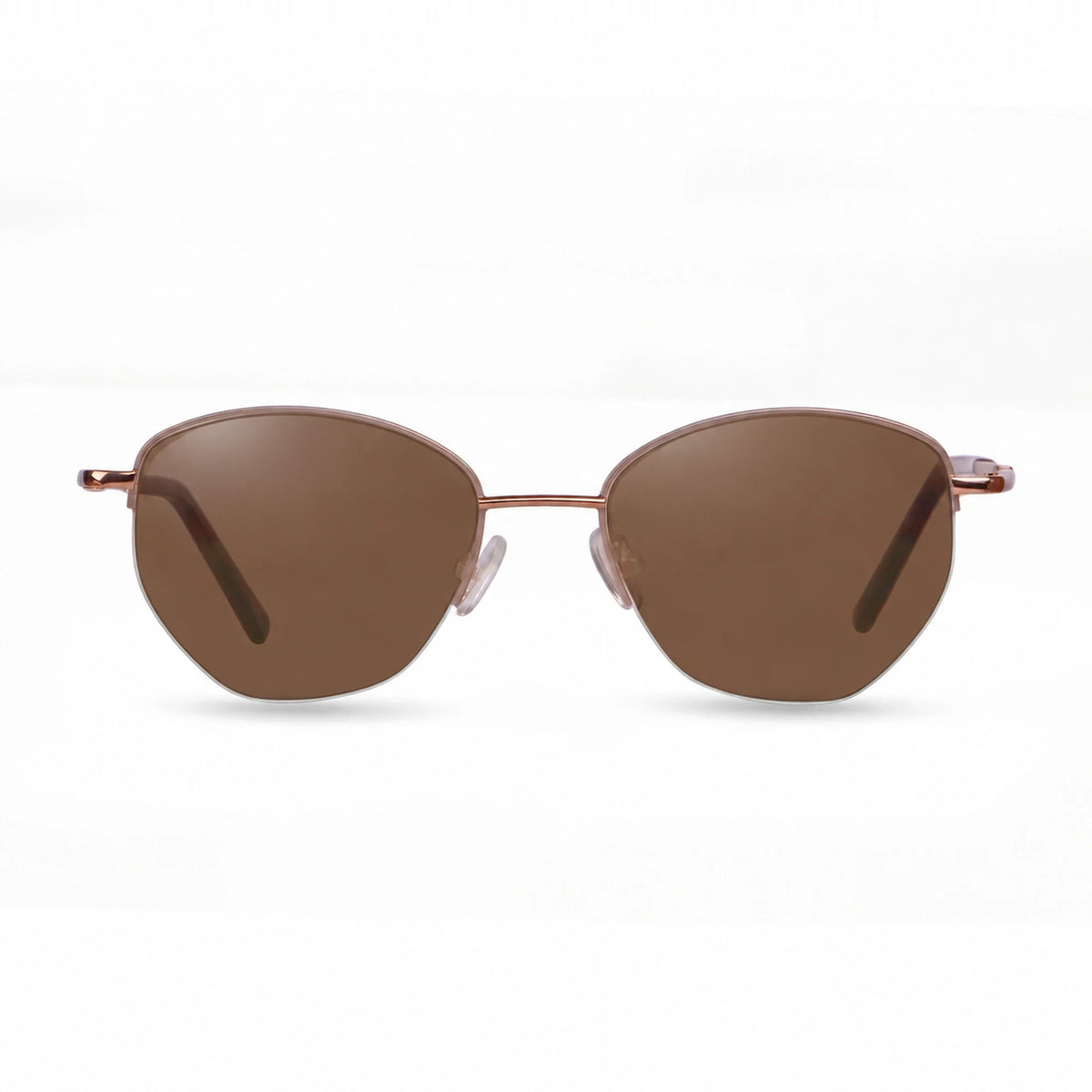 Fiore 3921 cat eye sunglasses, gray steel frame · ReFramed, photo 4 of 36 | Polarized UV400