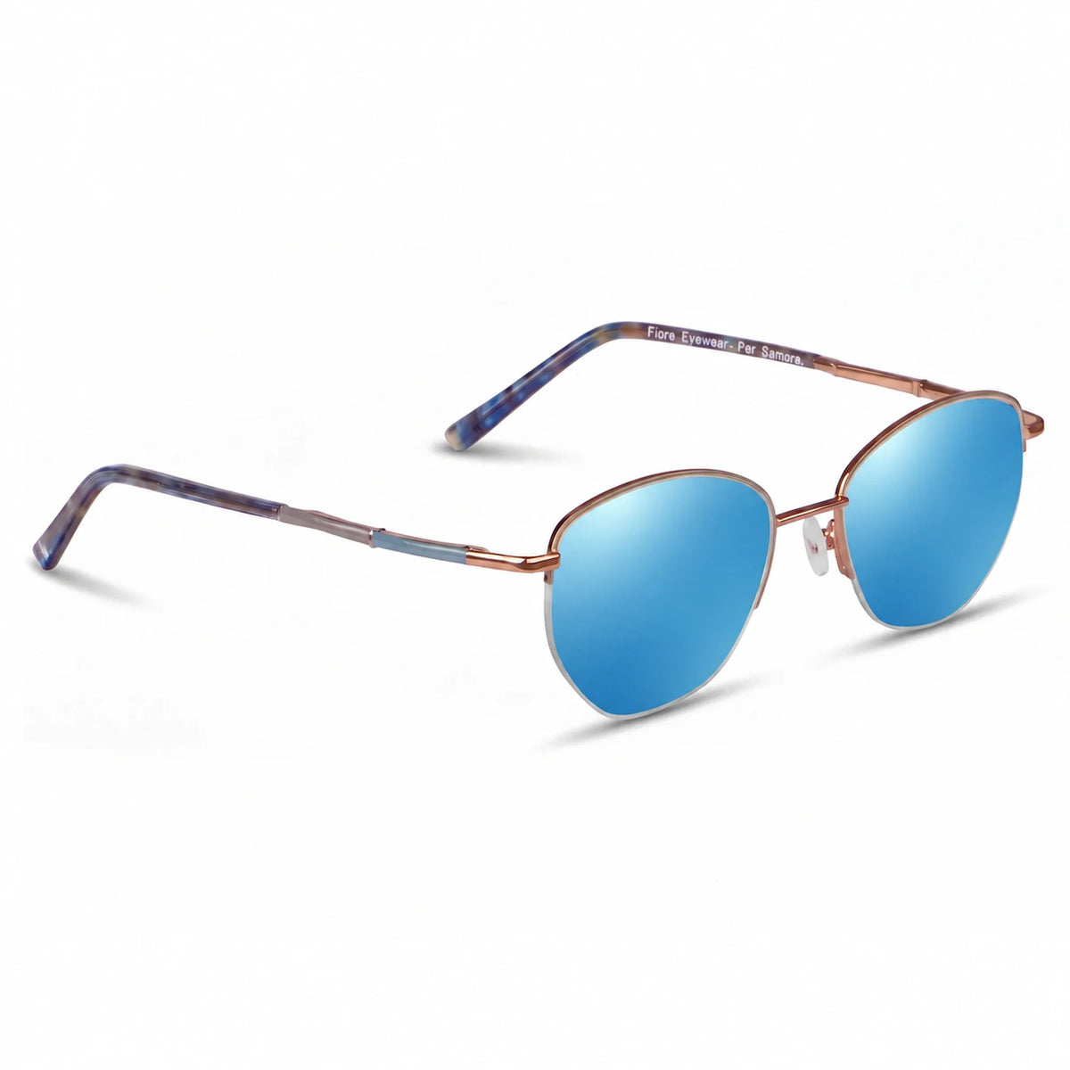Fiore 3921 cat eye sunglasses, gray steel frame · ReFramed, photo 26 of 36 | Polarized UV400