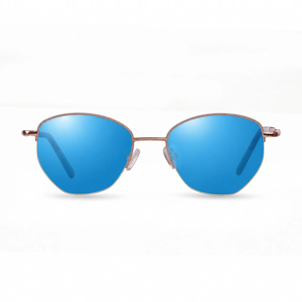 Fiore 3921 cat eye sunglasses, gray steel frame · ReFramed, photo 25 of 36 | Polarized UV400