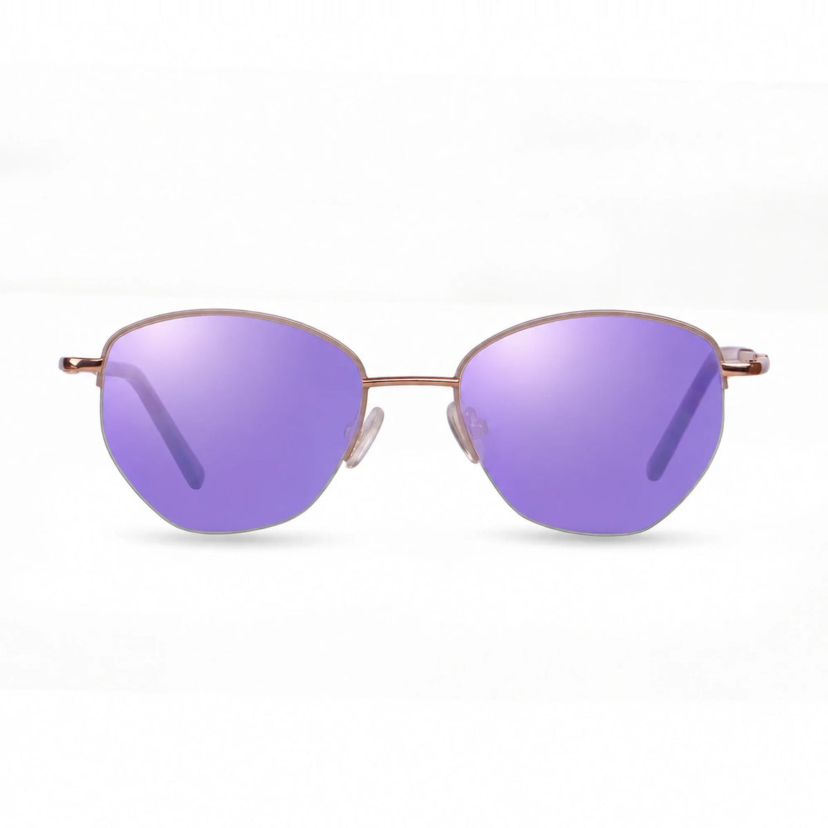 Fiore 3921 cat eye sunglasses, gray steel frame · ReFramed, photo 34 of 36 | Polarized UV400