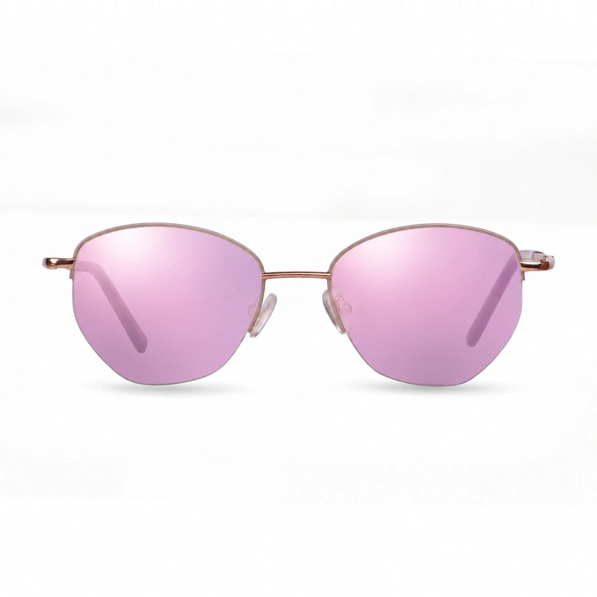 Fiore 3921 cat eye sunglasses, gray steel frame · ReFramed, photo 31 of 36 | Polarized UV400