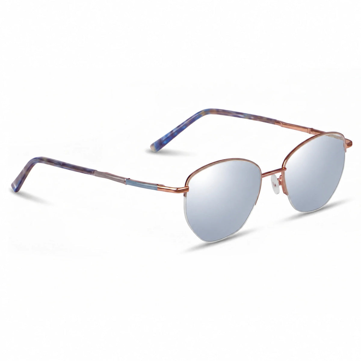 Fiore 3921 cat eye sunglasses, gray steel frame · ReFramed, photo 29 of 36 | Polarized UV400