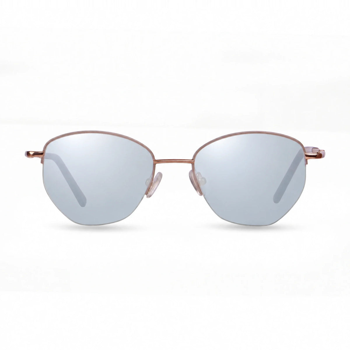 Fiore 3921 cat eye sunglasses, gray steel frame · ReFramed, photo 28 of 36 | Polarized UV400