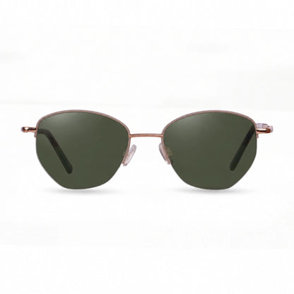 Fiore 3921 cat eye sunglasses, gray steel frame · ReFramed, photo 7 of 36 | Polarized UV400