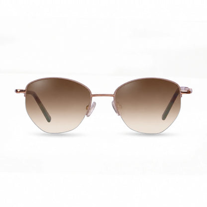 Fiore 3921 cat eye sunglasses, gray steel frame · ReFramed, photo 22 of 36 | Polarized UV400