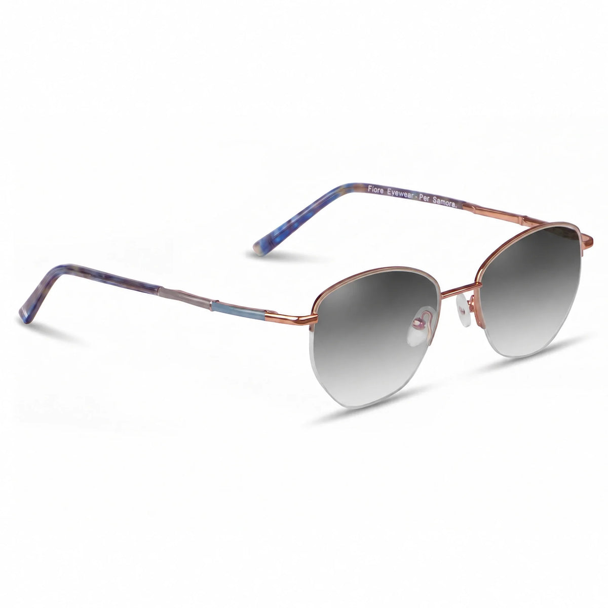 Fiore 3921 cat eye sunglasses, gray steel frame · ReFramed, photo 20 of 36 | Polarized UV400