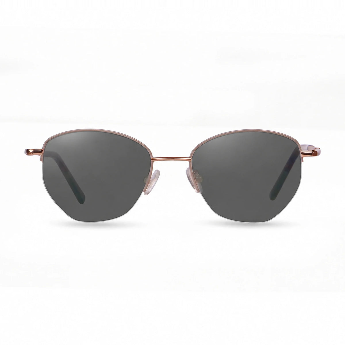 Fiore 3921 cat eye sunglasses, gray steel frame · ReFramed, photo 1 of 36 | Polarized UV400