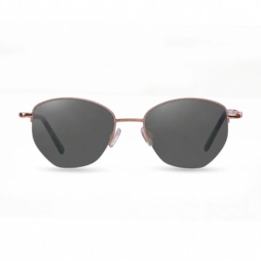 Fiore 3921 cat eye sunglasses, gray steel frame · ReFramed, photo 1 of 36 | Polarized UV400