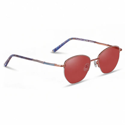 Fiore 3921 cat eye sunglasses, gray steel frame · ReFramed, photo 17 of 36 | Polarized UV400
