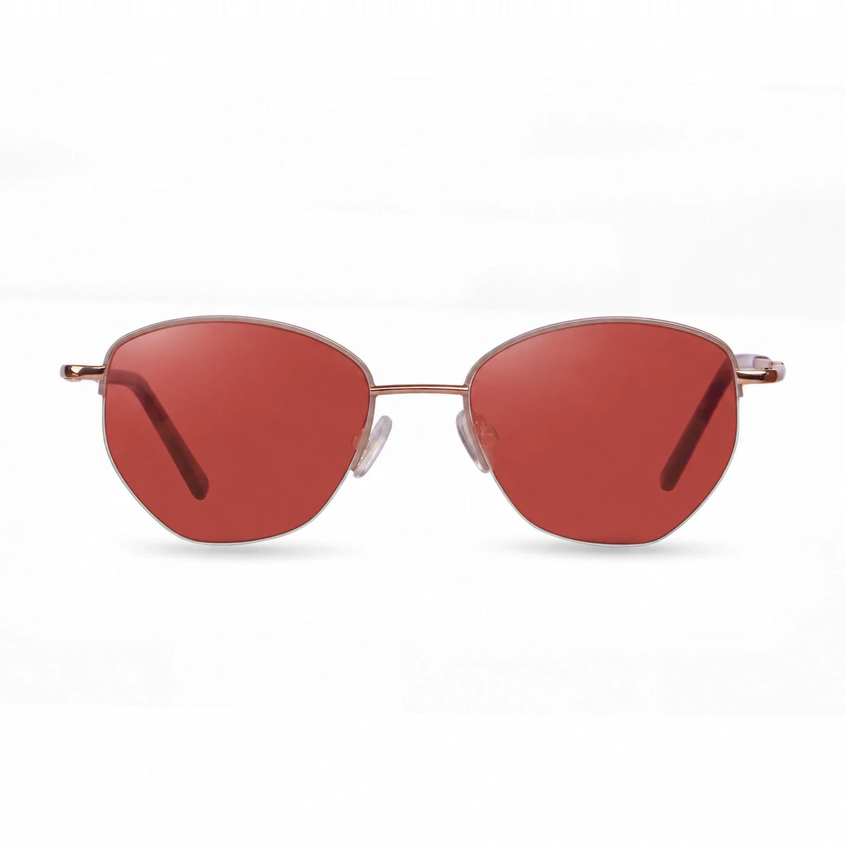 Fiore 3921 cat eye sunglasses, gray steel frame · ReFramed, photo 16 of 36 | Polarized UV400
