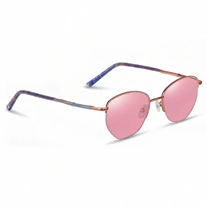 Fiore 3921 cat eye sunglasses, gray steel frame · ReFramed, photo 14 of 36 | Polarized UV400