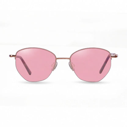 Fiore 3921 cat eye sunglasses, gray steel frame · ReFramed, photo 13 of 36 | Polarized UV400