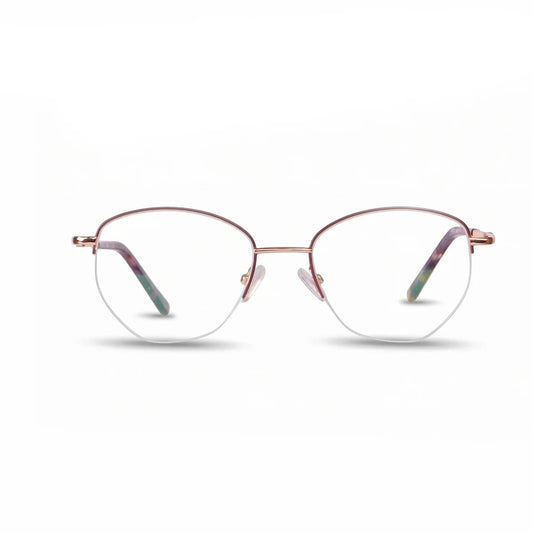 Fiore 3921 cat-eye metal reading glasses, brown gold frame · ReFramed, photo 1 of 90